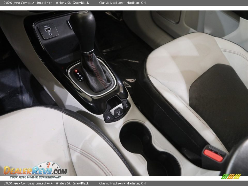 2020 Jeep Compass Limted 4x4 White / Ski Gray/Black Photo #16