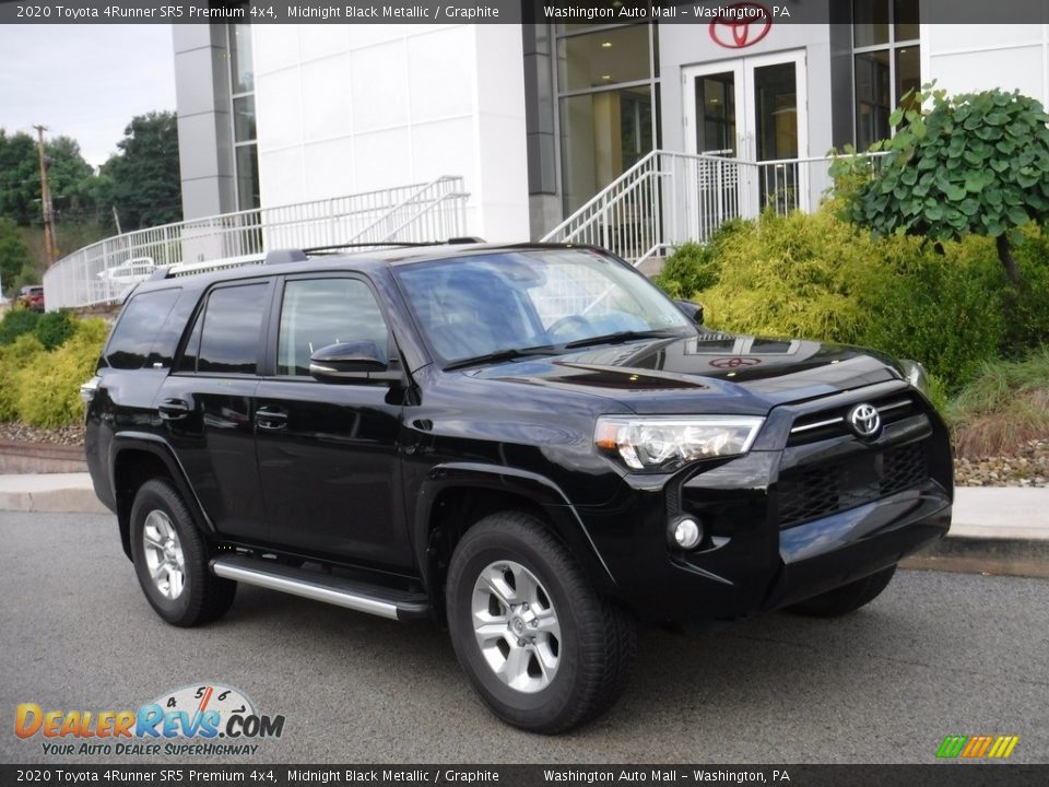 2020 Toyota 4Runner SR5 Premium 4x4 Midnight Black Metallic / Graphite Photo #1