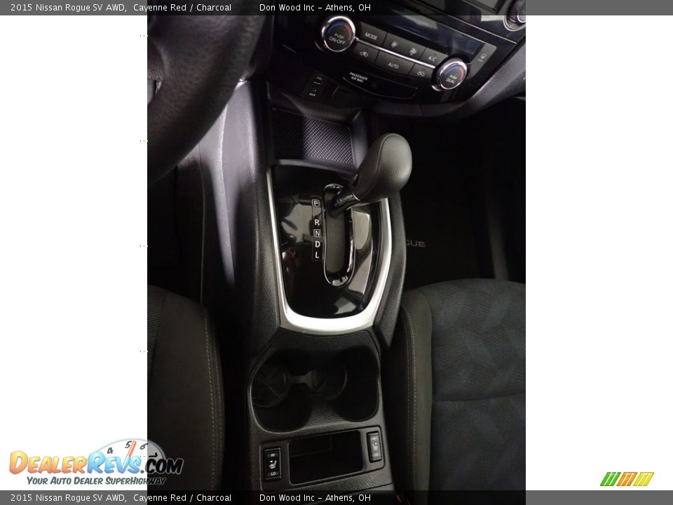 2015 Nissan Rogue SV AWD Cayenne Red / Charcoal Photo #30