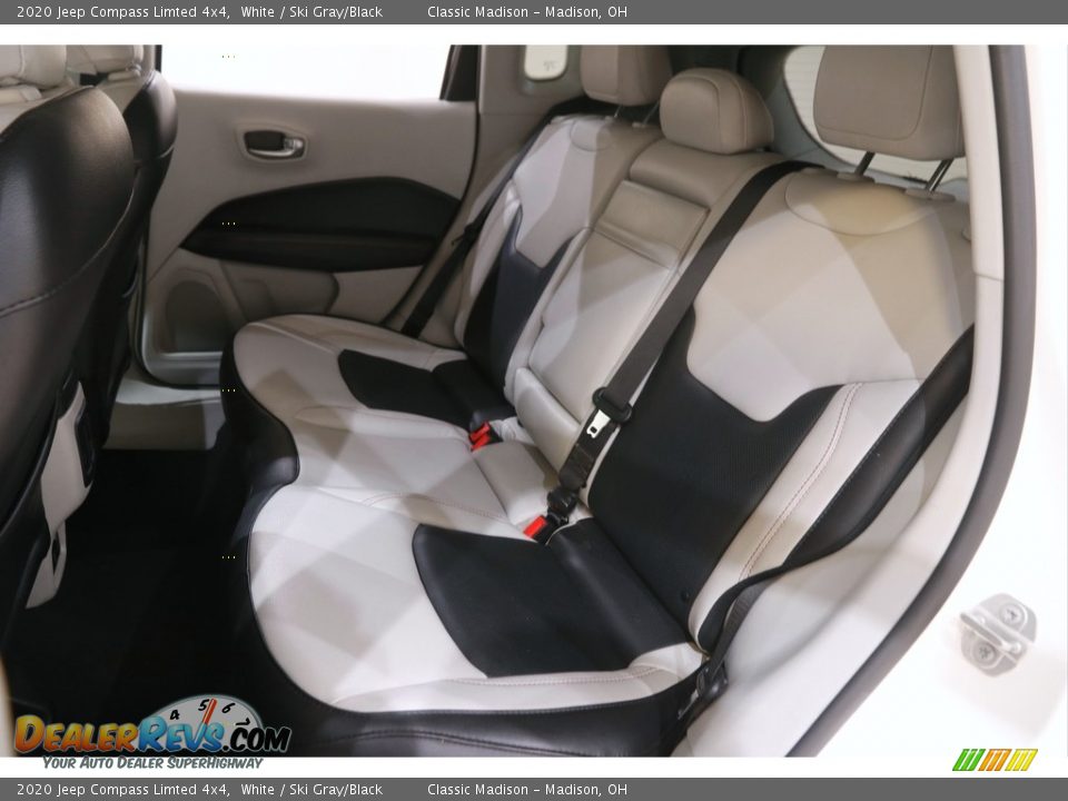 2020 Jeep Compass Limted 4x4 White / Ski Gray/Black Photo #19