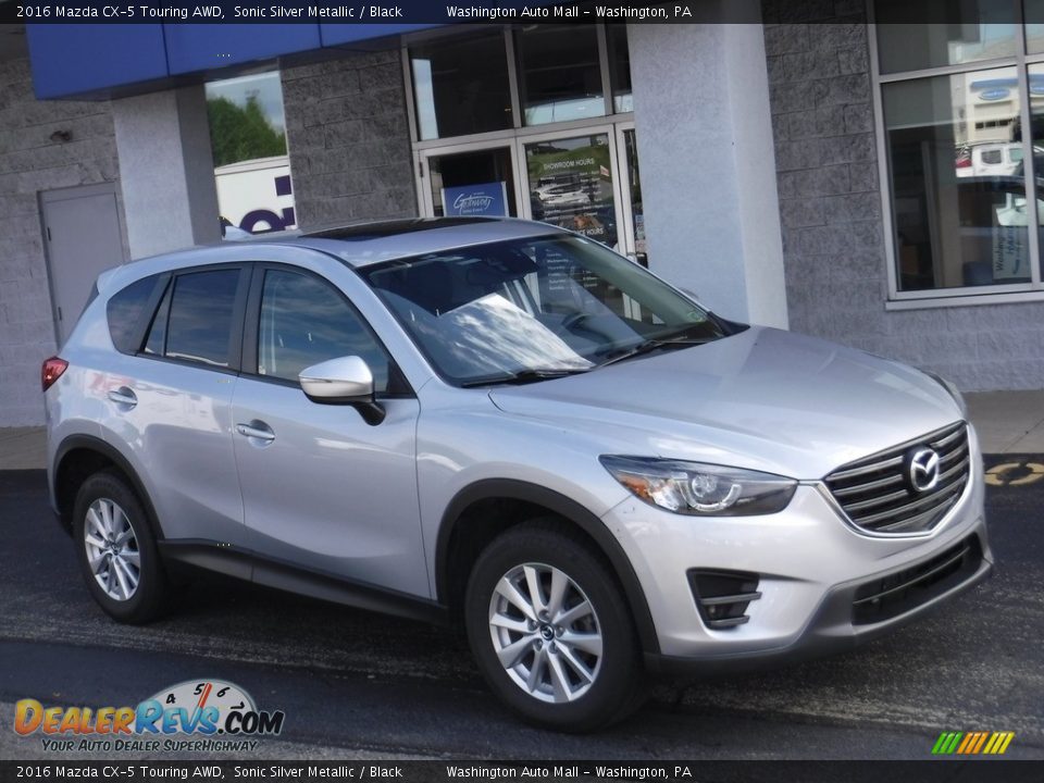 2016 Mazda CX-5 Touring AWD Sonic Silver Metallic / Black Photo #1