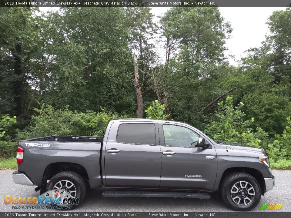 2019 Toyota Tundra Limited CrewMax 4x4 Magnetic Gray Metallic / Black Photo #6