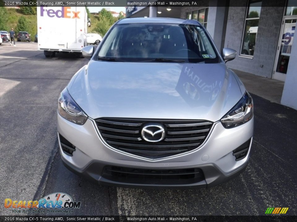 2016 Mazda CX-5 Touring AWD Sonic Silver Metallic / Black Photo #5