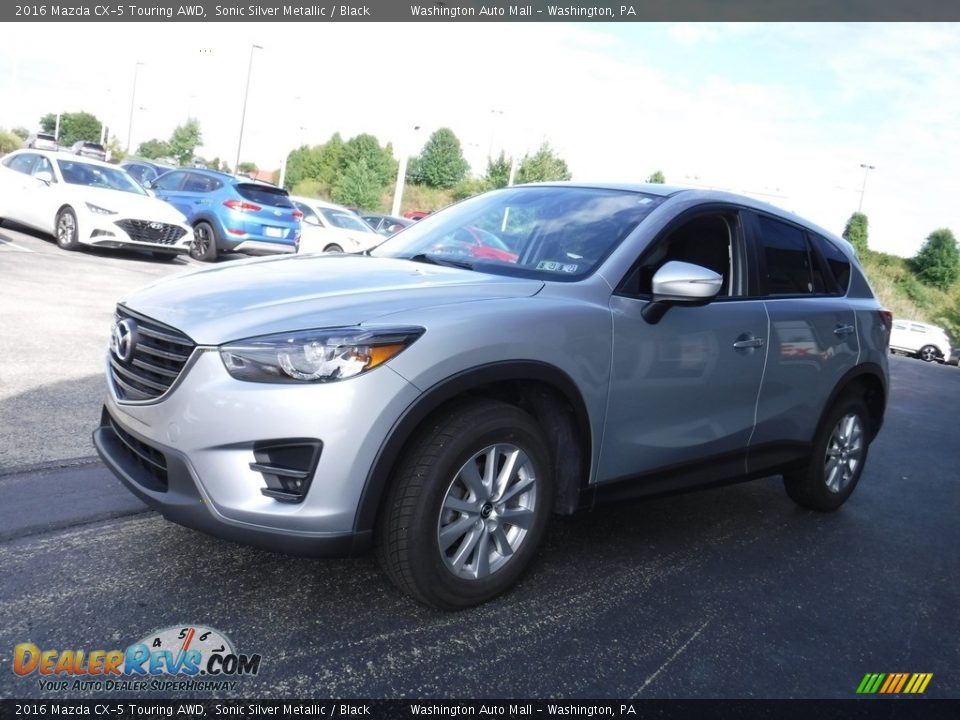 2016 Mazda CX-5 Touring AWD Sonic Silver Metallic / Black Photo #6