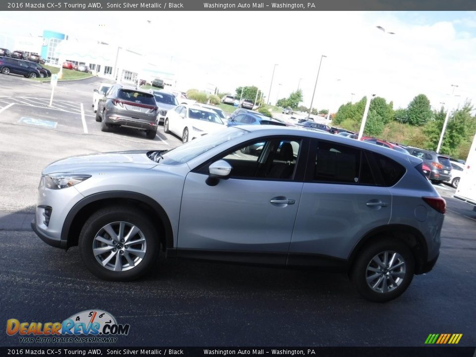 2016 Mazda CX-5 Touring AWD Sonic Silver Metallic / Black Photo #7