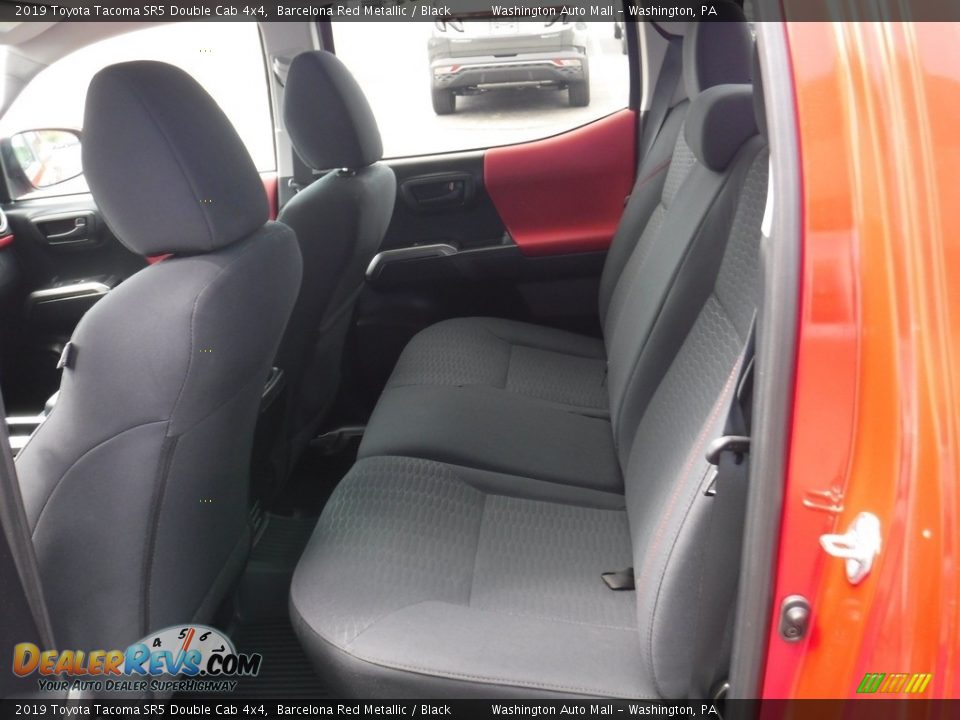 2019 Toyota Tacoma SR5 Double Cab 4x4 Barcelona Red Metallic / Black Photo #34