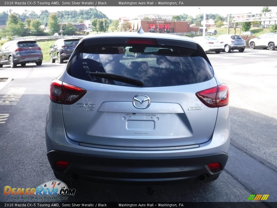 2016 Mazda CX-5 Touring AWD Sonic Silver Metallic / Black Photo #8