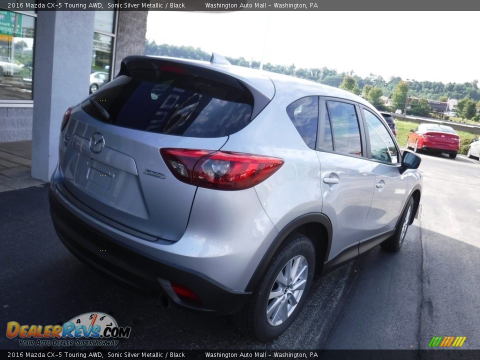 2016 Mazda CX-5 Touring AWD Sonic Silver Metallic / Black Photo #9