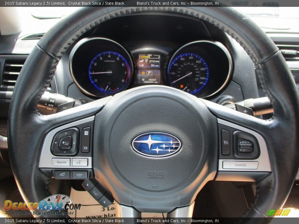 2015 Subaru Legacy 2.5i Limited Steering Wheel Photo #12