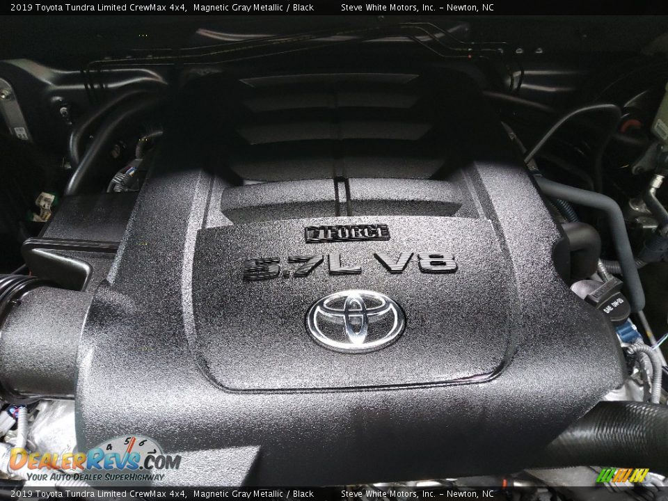 2019 Toyota Tundra Limited CrewMax 4x4 Magnetic Gray Metallic / Black Photo #13