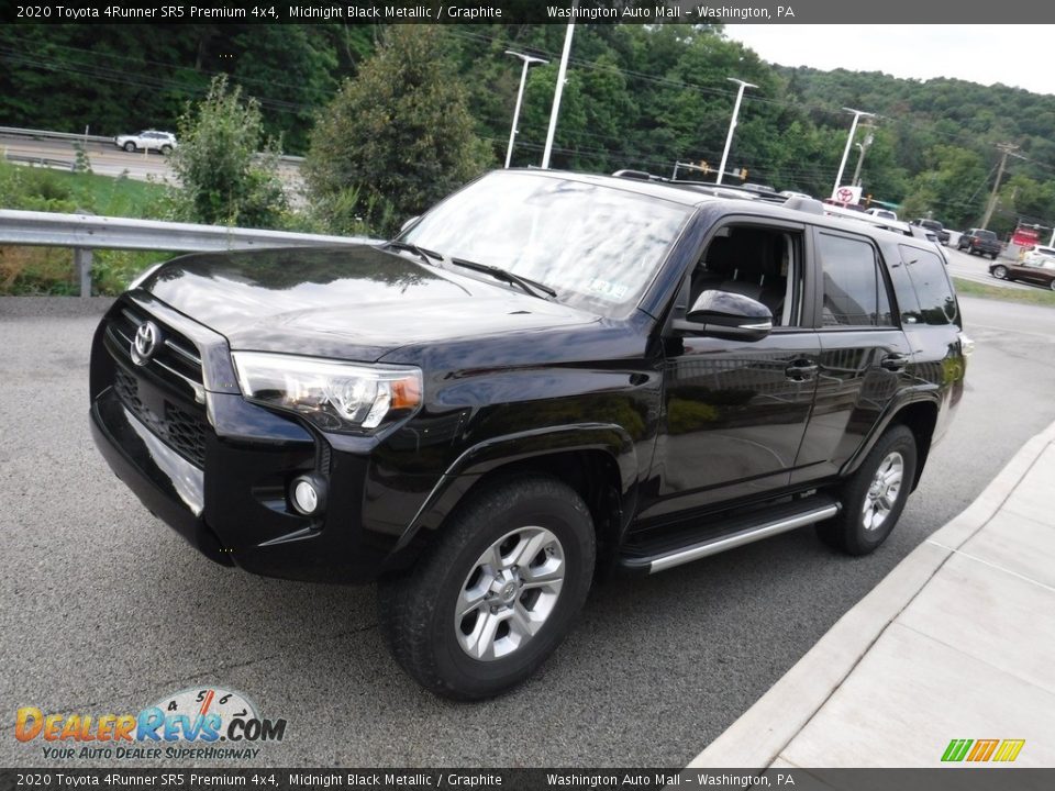 2020 Toyota 4Runner SR5 Premium 4x4 Midnight Black Metallic / Graphite Photo #14