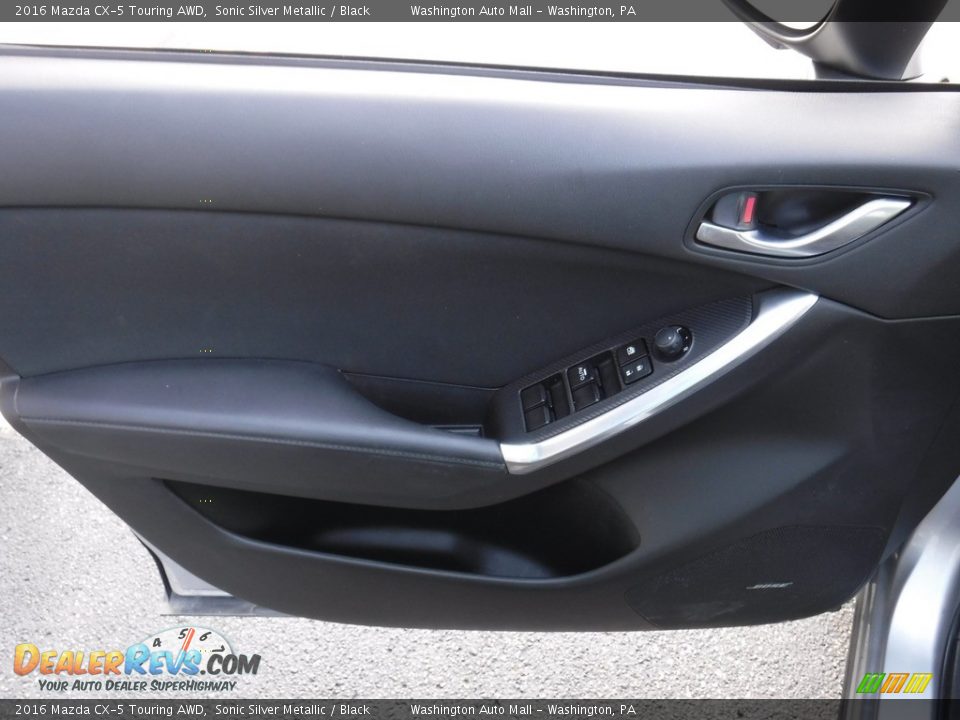 2016 Mazda CX-5 Touring AWD Sonic Silver Metallic / Black Photo #12