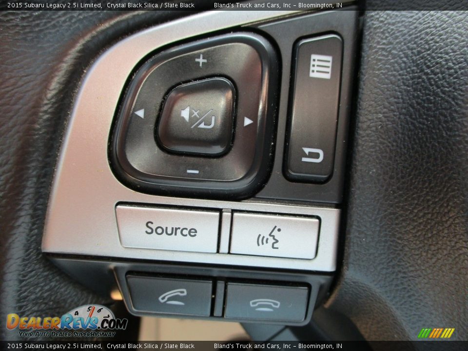 2015 Subaru Legacy 2.5i Limited Steering Wheel Photo #15