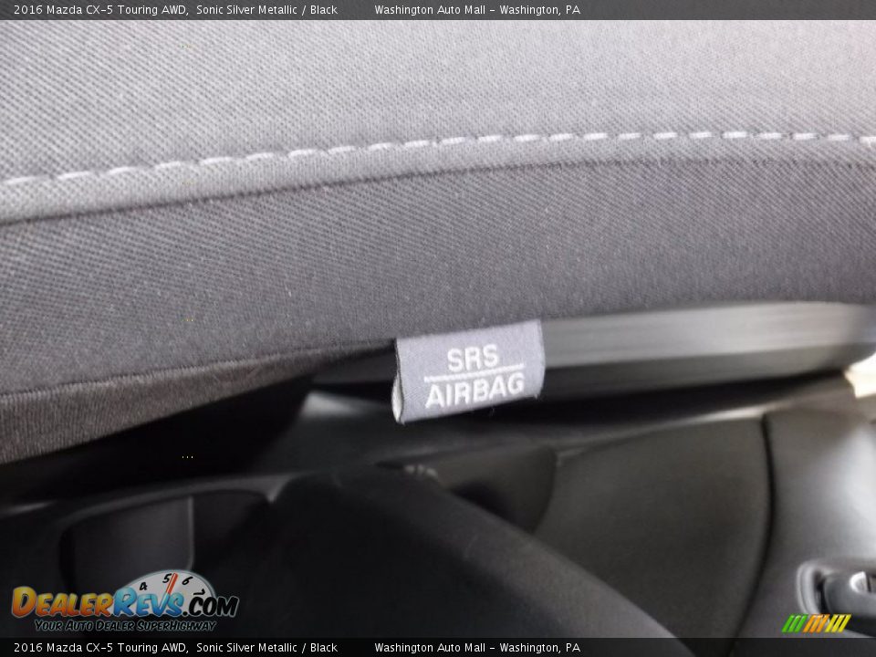2016 Mazda CX-5 Touring AWD Sonic Silver Metallic / Black Photo #18