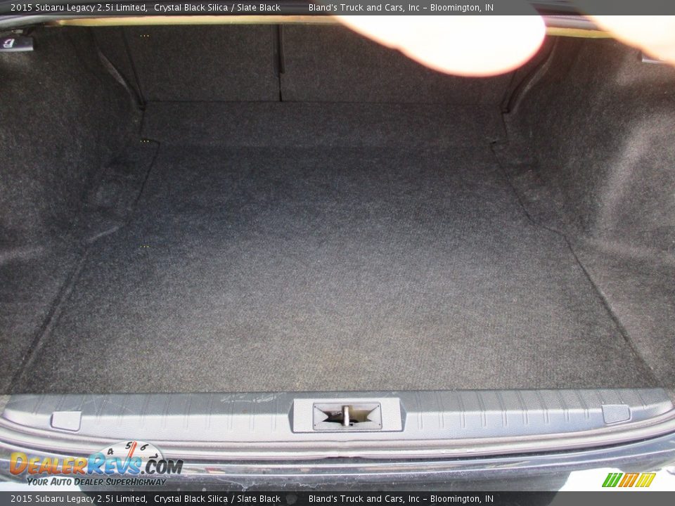 2015 Subaru Legacy 2.5i Limited Crystal Black Silica / Slate Black Photo #25