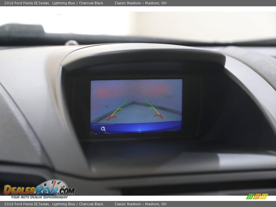 2019 Ford Fiesta SE Sedan Lightning Blue / Charcoal Black Photo #12