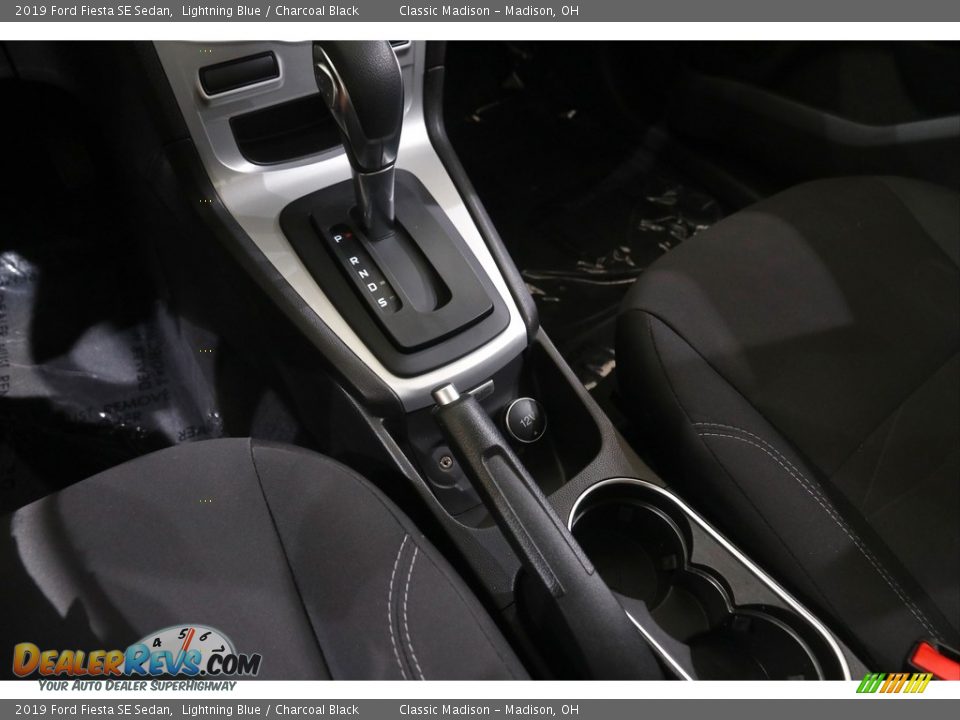 2019 Ford Fiesta SE Sedan Lightning Blue / Charcoal Black Photo #13