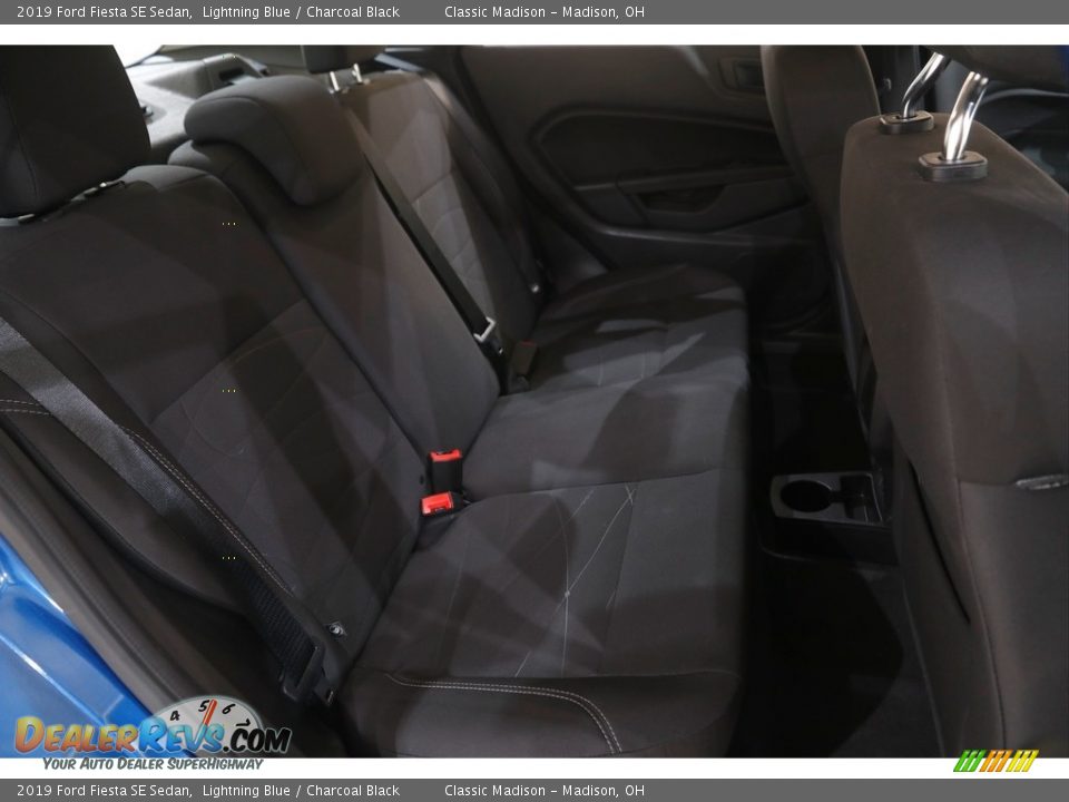 2019 Ford Fiesta SE Sedan Lightning Blue / Charcoal Black Photo #16