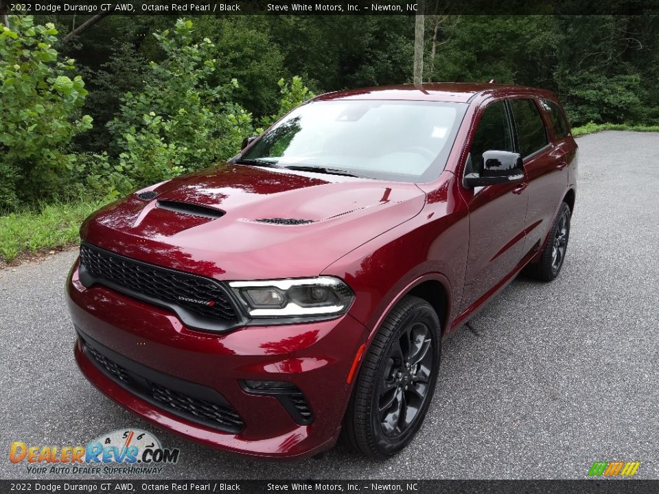 2022 Dodge Durango GT AWD Octane Red Pearl / Black Photo #2