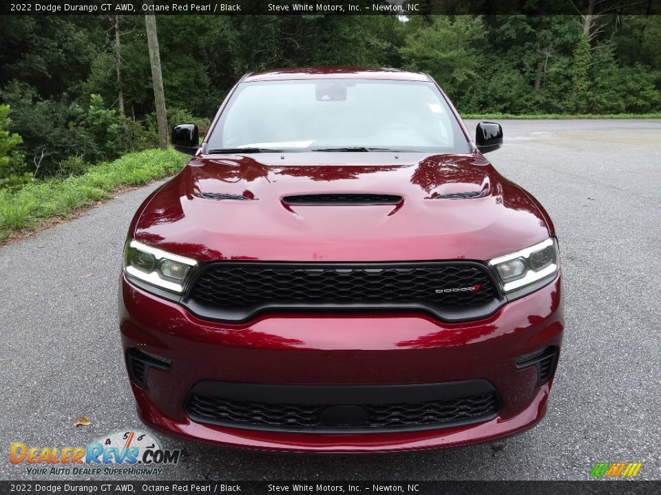 2022 Dodge Durango GT AWD Octane Red Pearl / Black Photo #3