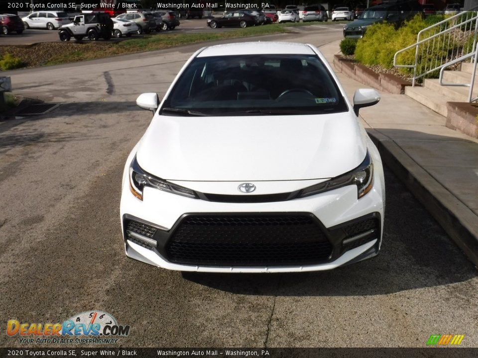 2020 Toyota Corolla SE Super White / Black Photo #10