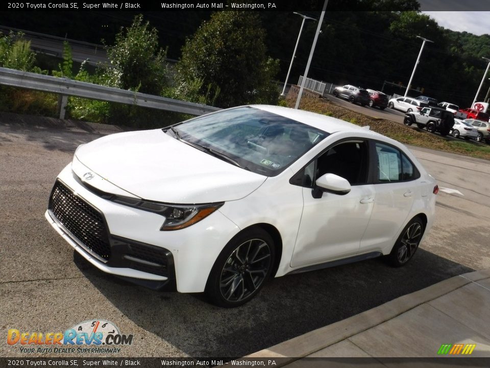 2020 Toyota Corolla SE Super White / Black Photo #11