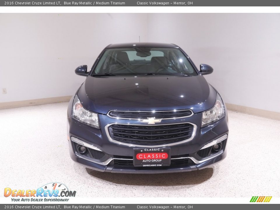 2016 Chevrolet Cruze Limited LT Blue Ray Metallic / Medium Titanium Photo #2