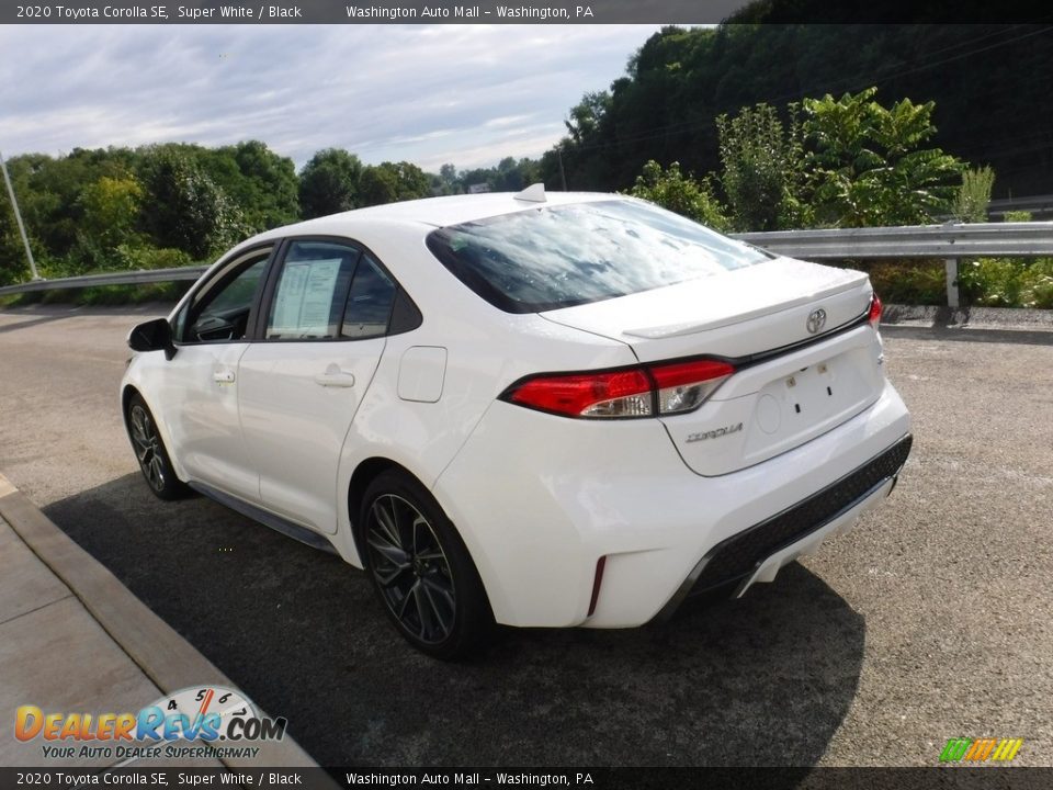 2020 Toyota Corolla SE Super White / Black Photo #12