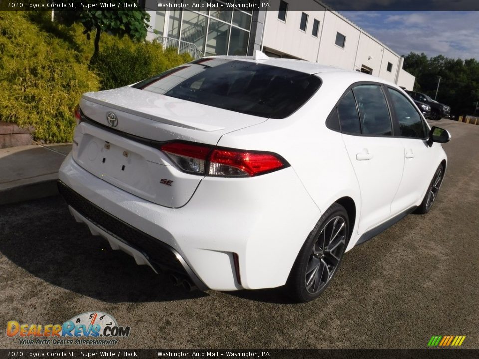 2020 Toyota Corolla SE Super White / Black Photo #13