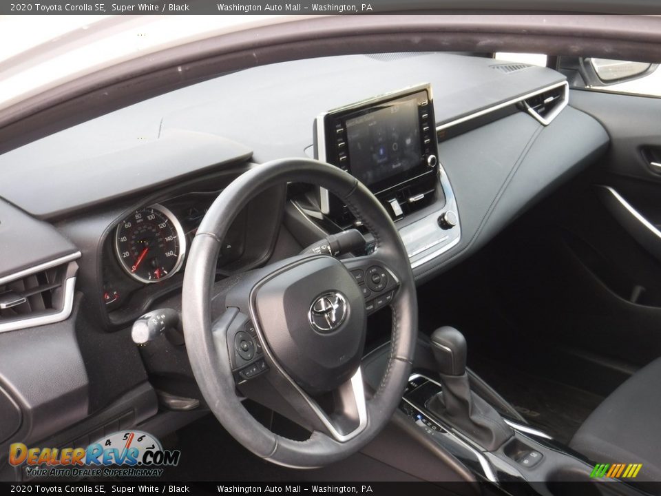 2020 Toyota Corolla SE Super White / Black Photo #16