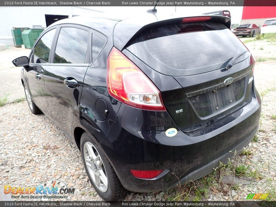 2019 Ford Fiesta SE Hatchback Shadow Black / Charcoal Black Photo #2