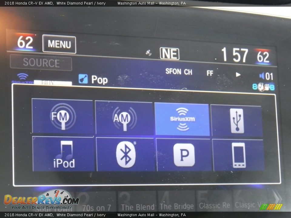 2018 Honda CR-V EX AWD White Diamond Pearl / Ivory Photo #19
