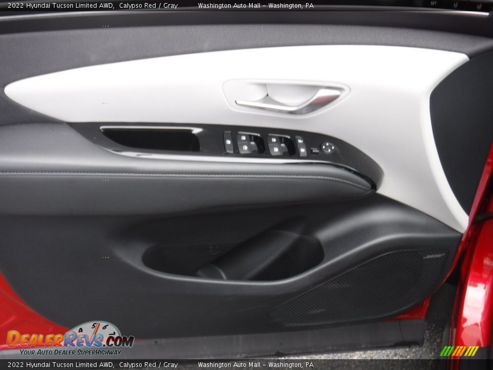 2022 Hyundai Tucson Limited AWD Calypso Red / Gray Photo #12