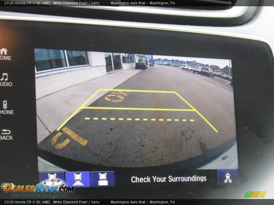 2018 Honda CR-V EX AWD White Diamond Pearl / Ivory Photo #21