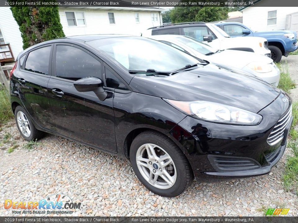 2019 Ford Fiesta SE Hatchback Shadow Black / Charcoal Black Photo #4