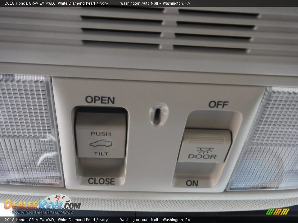 2018 Honda CR-V EX AWD White Diamond Pearl / Ivory Photo #23
