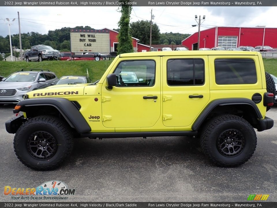 High Velocity 2022 Jeep Wrangler Unlimited Rubicon 4x4 Photo #2