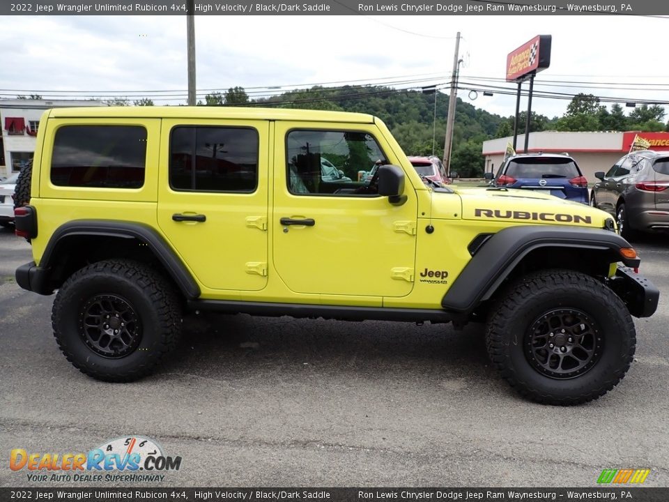 High Velocity 2022 Jeep Wrangler Unlimited Rubicon 4x4 Photo #7