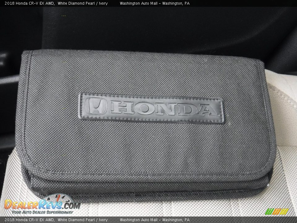2018 Honda CR-V EX AWD White Diamond Pearl / Ivory Photo #31