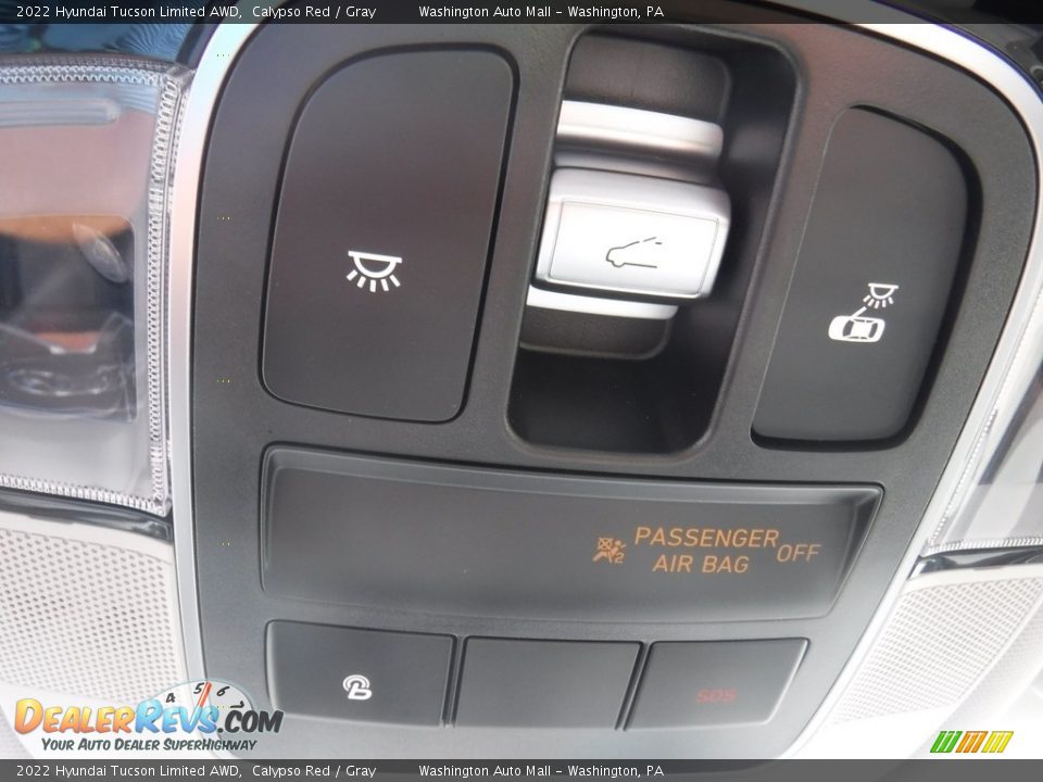 2022 Hyundai Tucson Limited AWD Calypso Red / Gray Photo #23