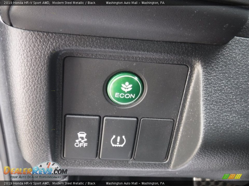 2019 Honda HR-V Sport AWD Modern Steel Metallic / Black Photo #12