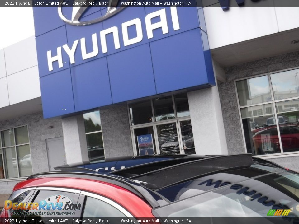 2022 Hyundai Tucson Limited AWD Calypso Red / Black Photo #3