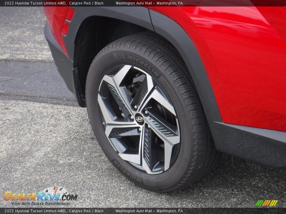 2022 Hyundai Tucson Limited AWD Calypso Red / Black Photo #4