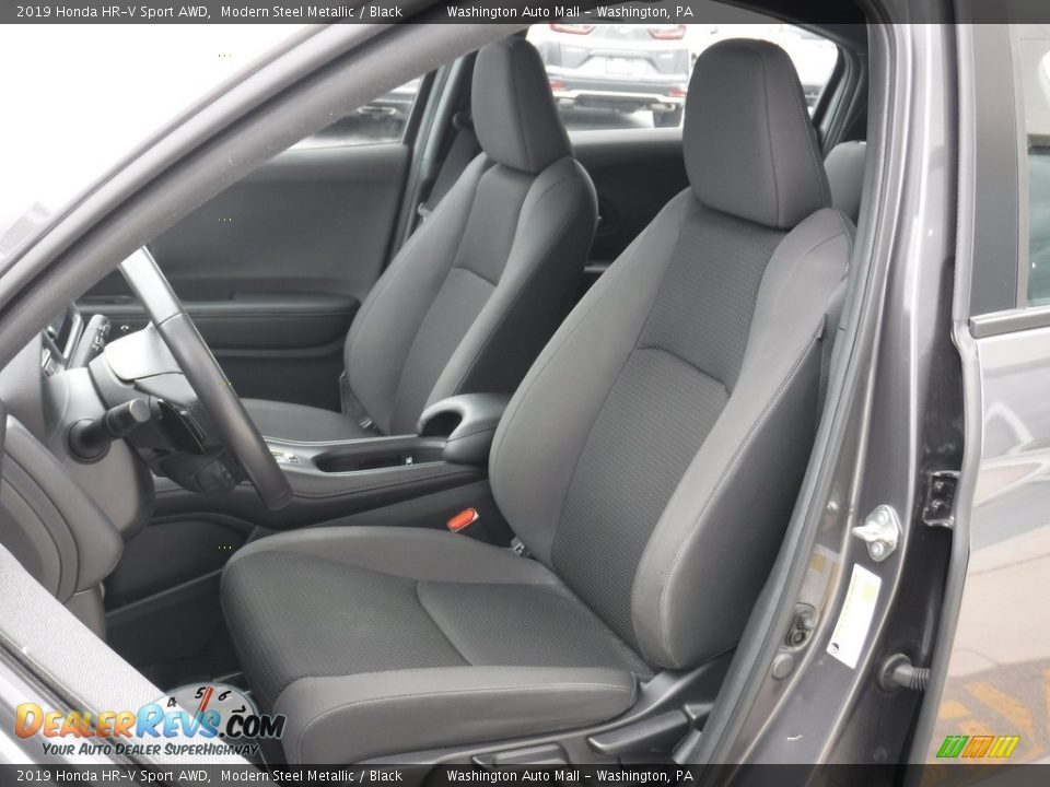 2019 Honda HR-V Sport AWD Modern Steel Metallic / Black Photo #14