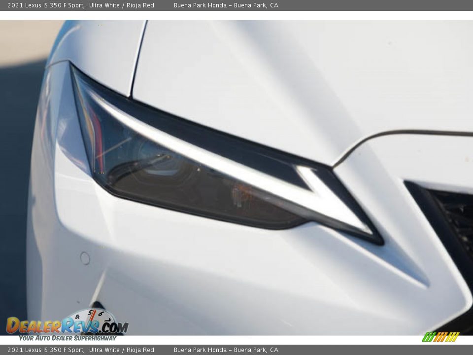 2021 Lexus IS 350 F Sport Ultra White / Rioja Red Photo #8