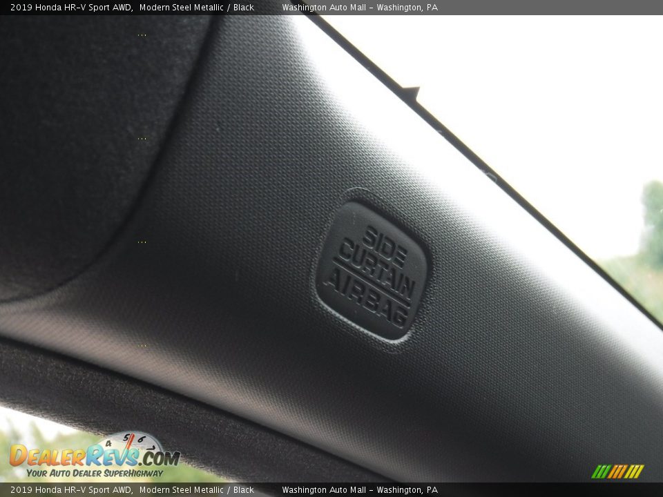 2019 Honda HR-V Sport AWD Modern Steel Metallic / Black Photo #19