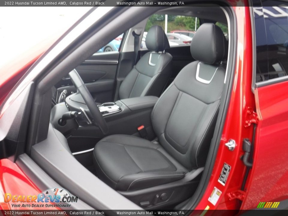 2022 Hyundai Tucson Limited AWD Calypso Red / Black Photo #14