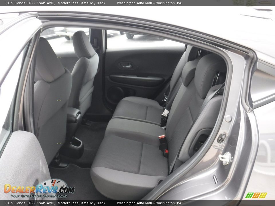 2019 Honda HR-V Sport AWD Modern Steel Metallic / Black Photo #24