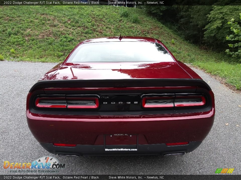 2022 Dodge Challenger R/T Scat Pack Octane Red Pearl / Black Photo #7