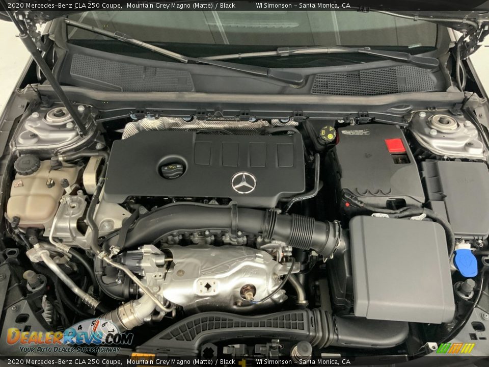 2020 Mercedes-Benz CLA 250 Coupe 2.0 Liter Twin-Turbocharged DOHC 16-Valve VVT 4 Cylinder Engine Photo #18